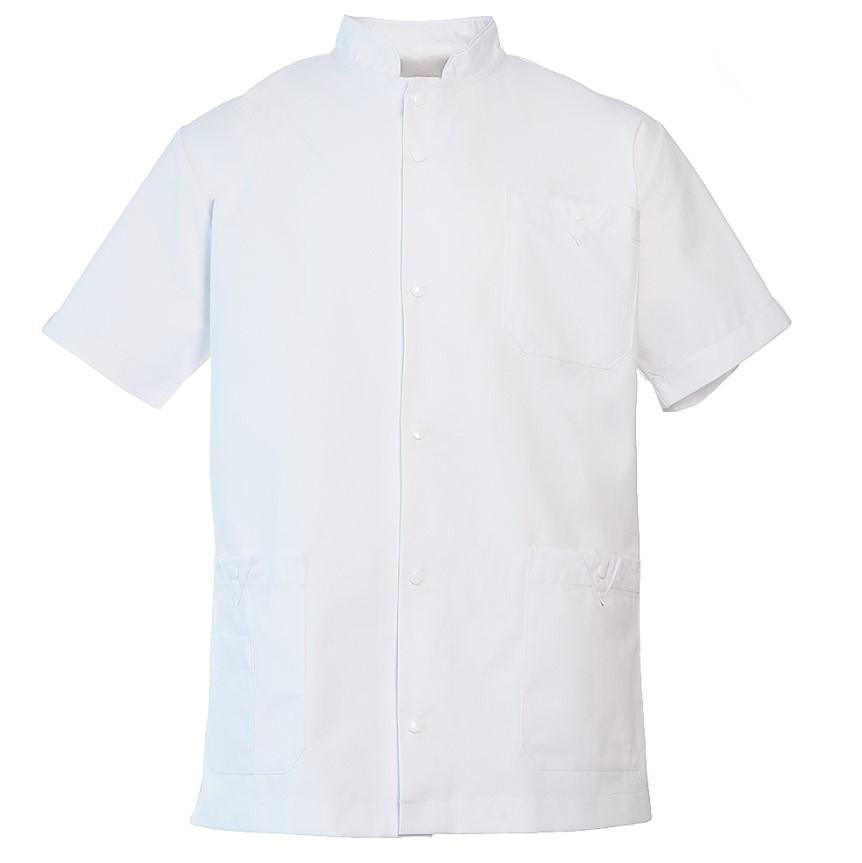 Verplegershes, unisex, beroepskleding: zorg, maat 2XL, Kleding | Heren, Beau Exclusive, Wit, Shirt, Nieuw