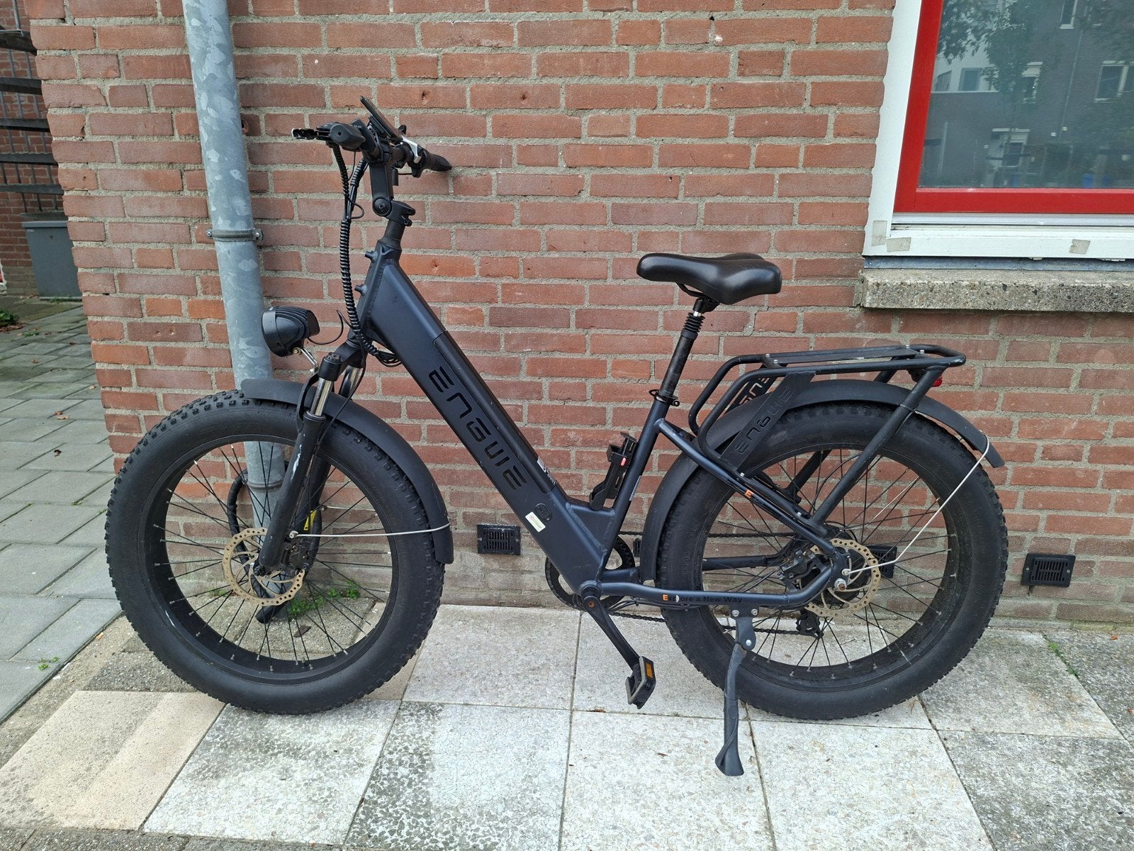 Engwe 26" Fatbike - Nieuwe remmen, onderhouden, Zo goed als nieuw, 47 tot 51 cm, 50 km per accu of meer, Ophalen