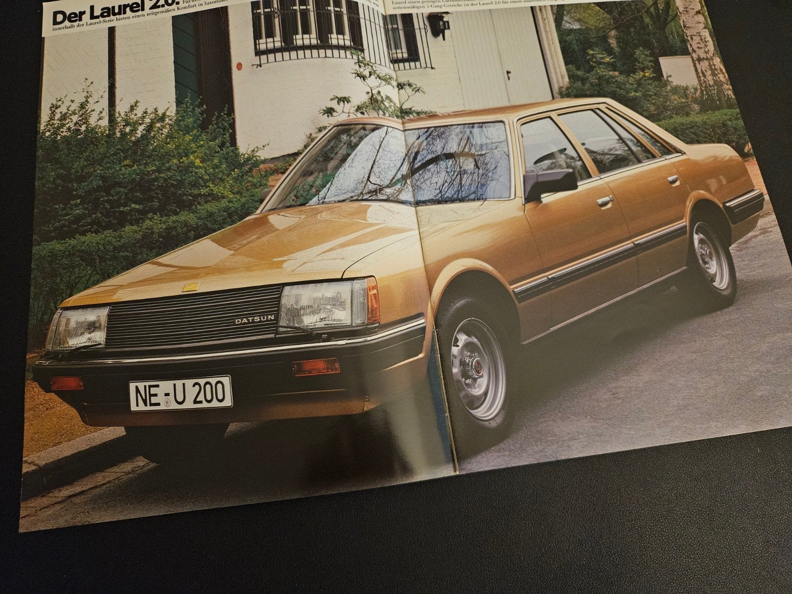 Brochure Datsun Laurel 1981, Ophalen of Verzenden, Zo goed als nieuw, Overige merken
