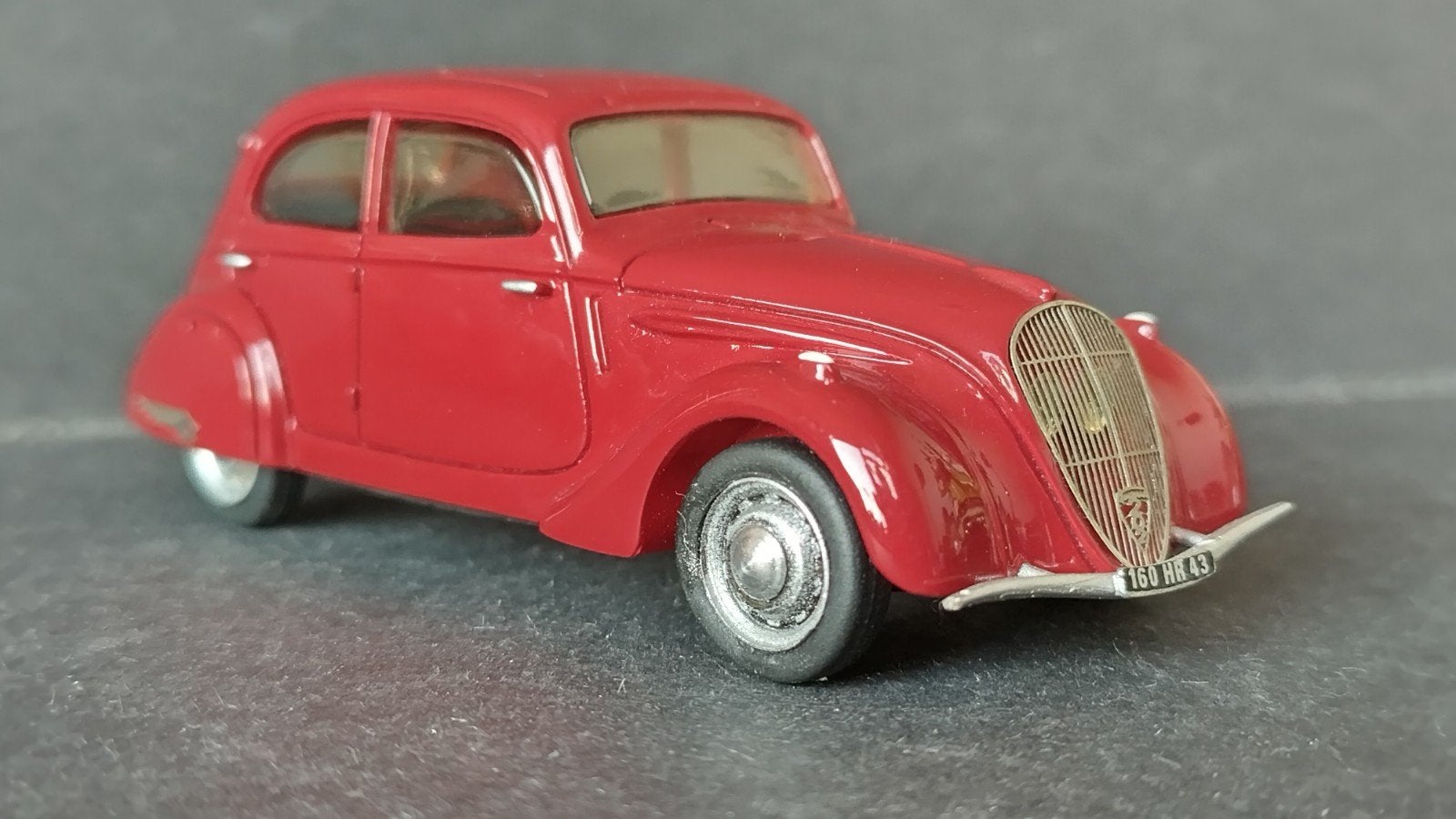 Peugeot 202 1:43 Odeon Pol, Overige merken, Auto, Verzenden, .