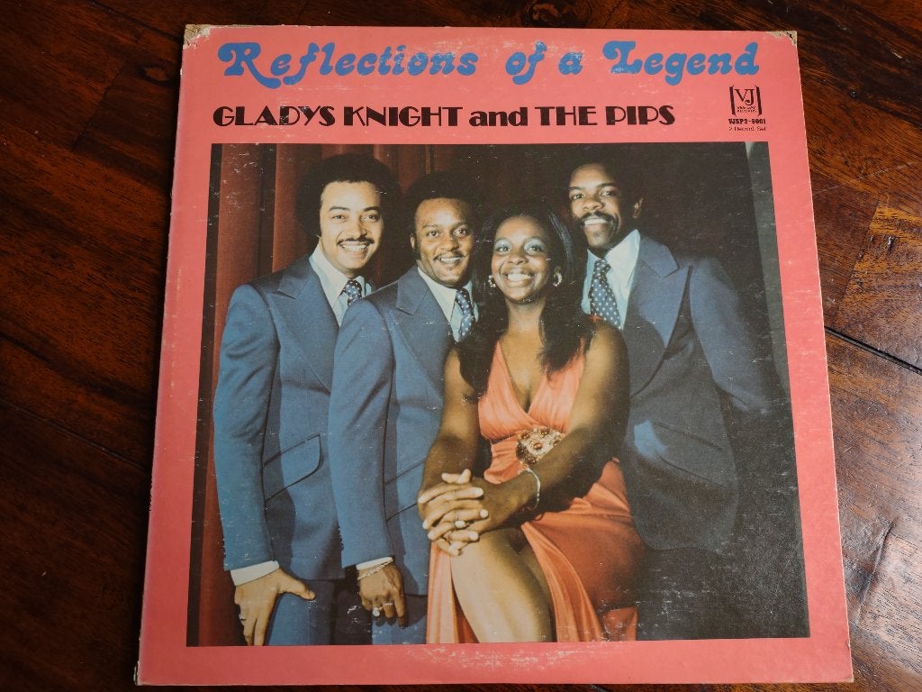 LP - Gladys Knight and The Pips - Reflections of a legend, Ophalen of Verzenden, Zo goed als nieuw, Soul, LP