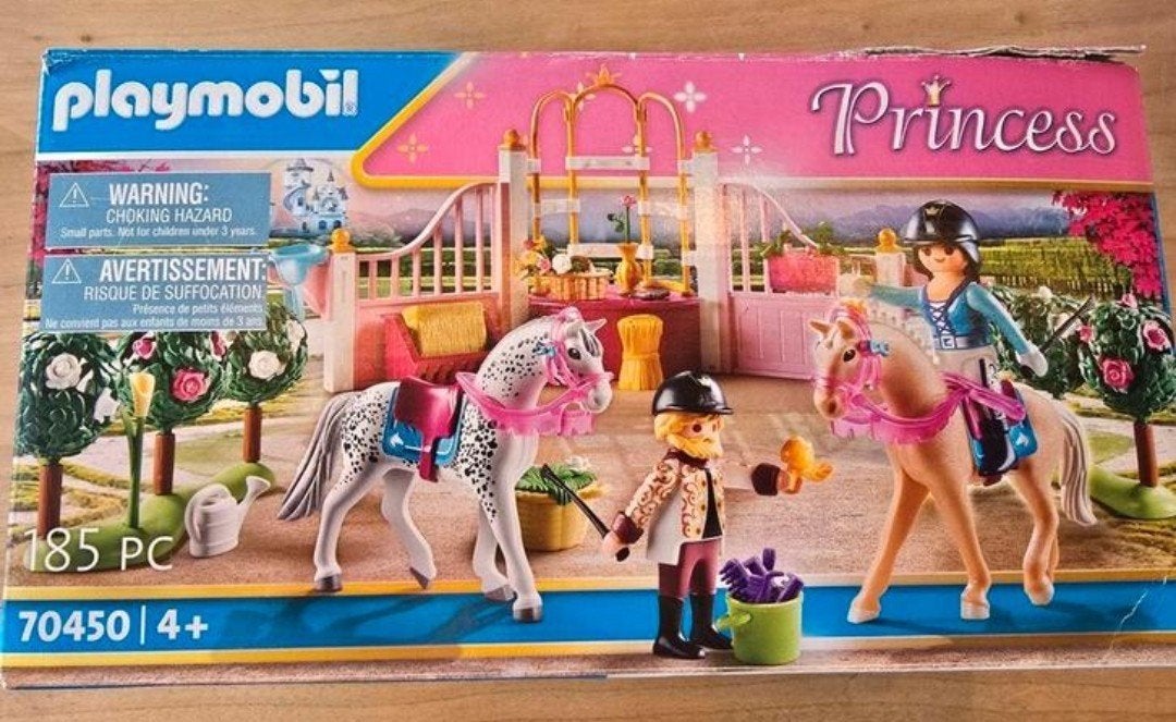 Playmobil Princess Kasteel, Paarden en Feeën Sets, Gebruikt, Complete set, Ophalen of Verzenden, Kasteel/Fort
