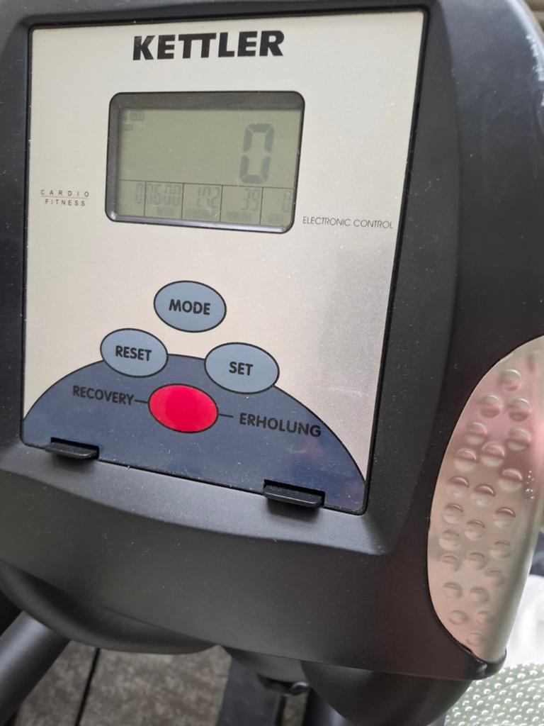 Kettler Basic Line Crosstrainer in prima staat., Ophalen, Gebruikt, Crosstrainer, Metaal
