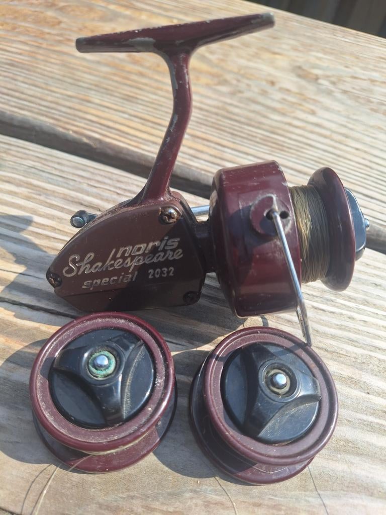 Noris Shakespeare special 2032 met 2 extra spoelen, Watersport en Boten, Ophalen of Verzenden, Gebruikt, Molen