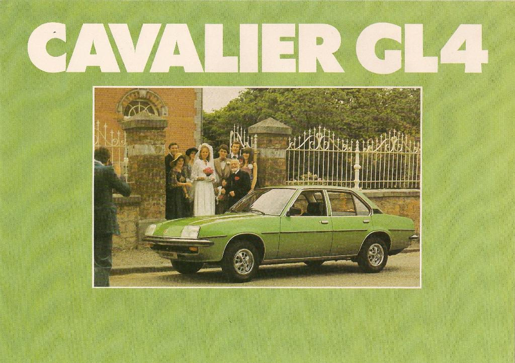 Folder Vauxhall Cavalier GL4, 1977 (+ vel techn.gegevens), Ophalen of Verzenden, Nieuw, Overige merken
