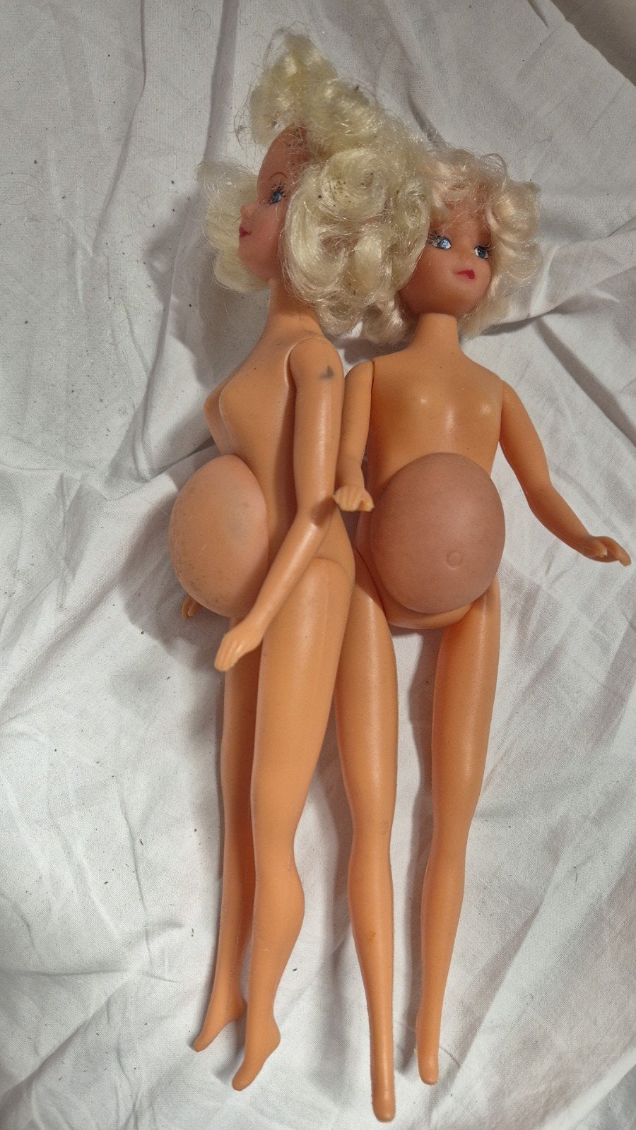 Zwangere Barbie ???  poppen - set van 2, Kinderen en Baby's, Speelgoed | Poppen, Ophalen of Verzenden, Gebruikt, Barbie