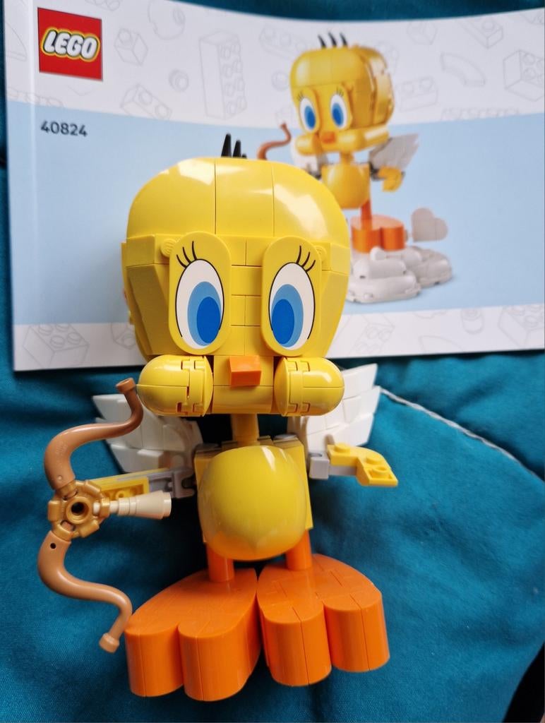 Lego Looney Tunes Tweety Bird 40824, Ophalen of Verzenden, Zo goed als nieuw, Complete set, Lego