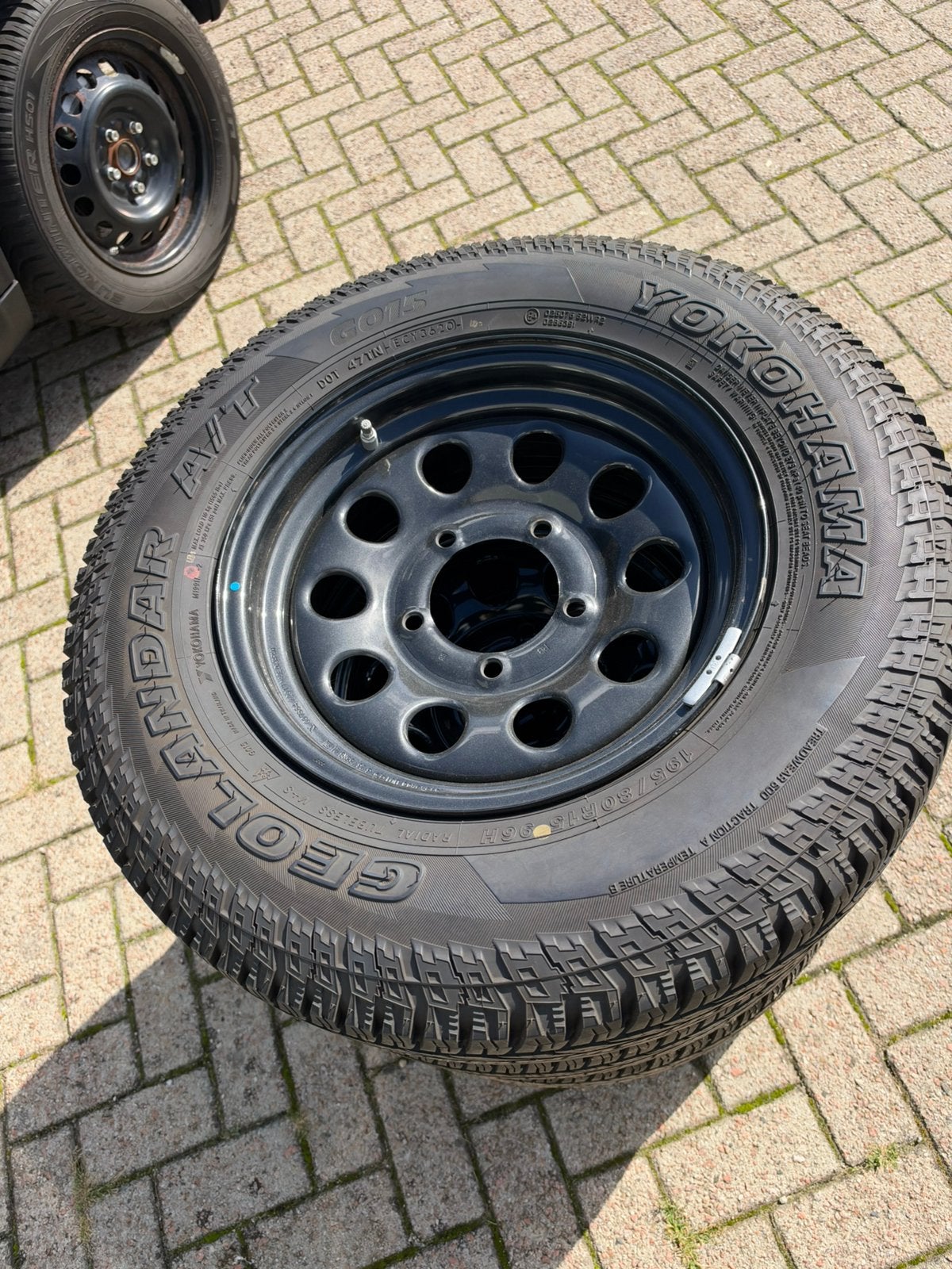15” Wielenset Suzuki Jimny vanaf 2018 Yokohama, Ophalen, Gebruikt, 15 inch, Banden en Velgen