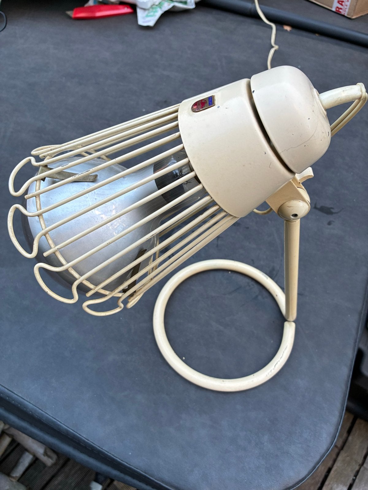 Zeldzame Philips "Cocotte" warmtelamp - Charlotte Perriand, Ophalen of Verzenden
