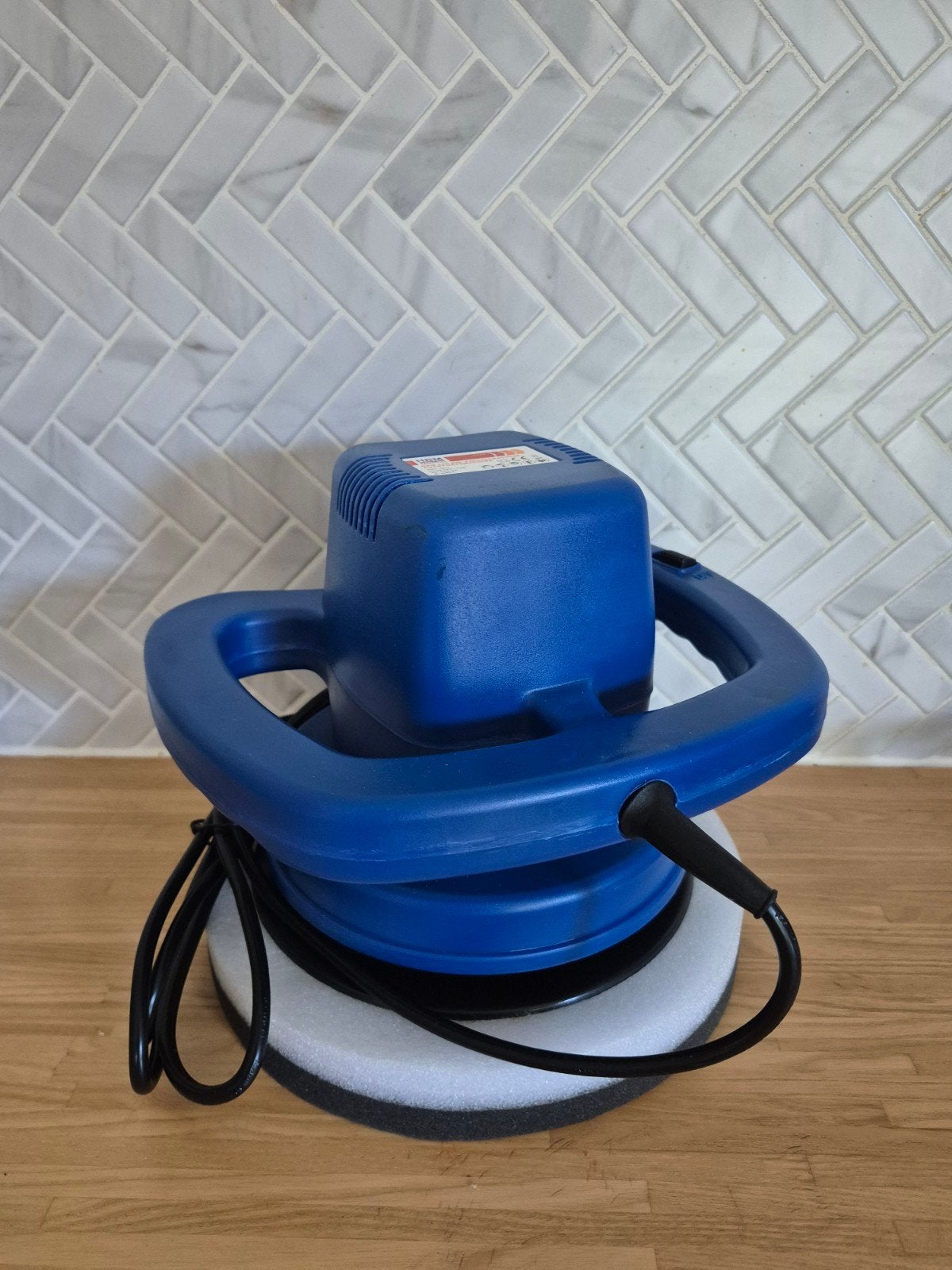 HBM 240mm Professionele Polijstmachine / Autopoetsmachine, Ophalen of Verzenden, Zo goed als nieuw