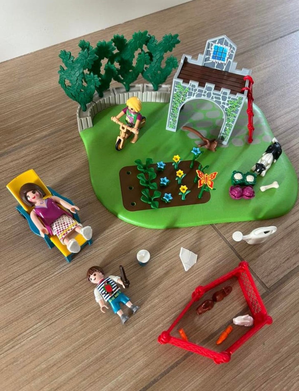 Playmobil super set Familie tuin, Kinderen en Baby's, Speelgoed | Playmobil, Ophalen, Zo goed als nieuw