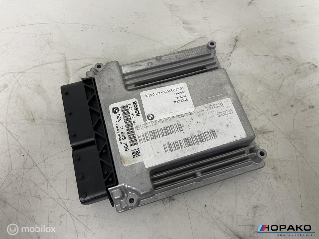 ECU / Motorcomputer BMW 3/5 serie M57 | 7805288, Gebruikt, Einsteinlaan 5, rijswijk, Bmw, Ophalen of Verzenden