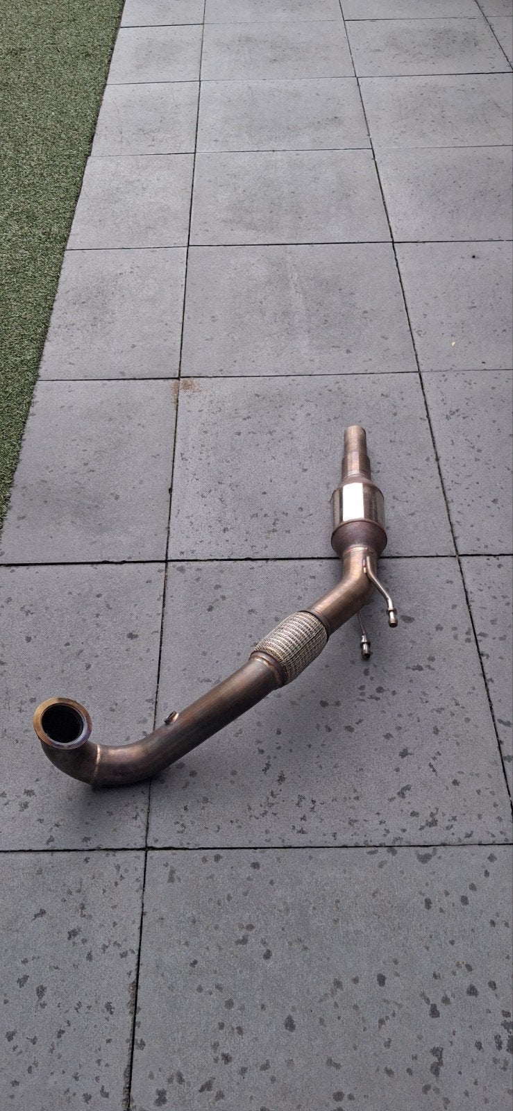 Downpipe voor Audi, BMW, Mercedes-Benz, Volkswagen, Ophalen of Verzenden, Gebruikt, Volkswagen