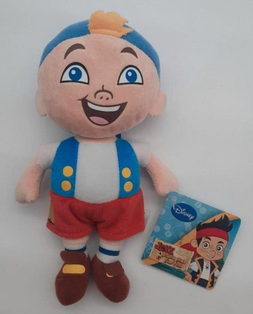 Cubby (Jake en de Nooitgedacht Piraten) knuffel NIEUW 20cm, Ophalen of Verzenden, Overige figuren, Nieuw, Knuffel