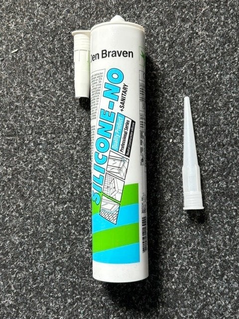 Zwaluw Den Braven Silicone-No kit, Doe-het-zelf en Verbouw, Isolatie en Afdichting, Nieuw, Overige materialen, Minder dan 4 cm