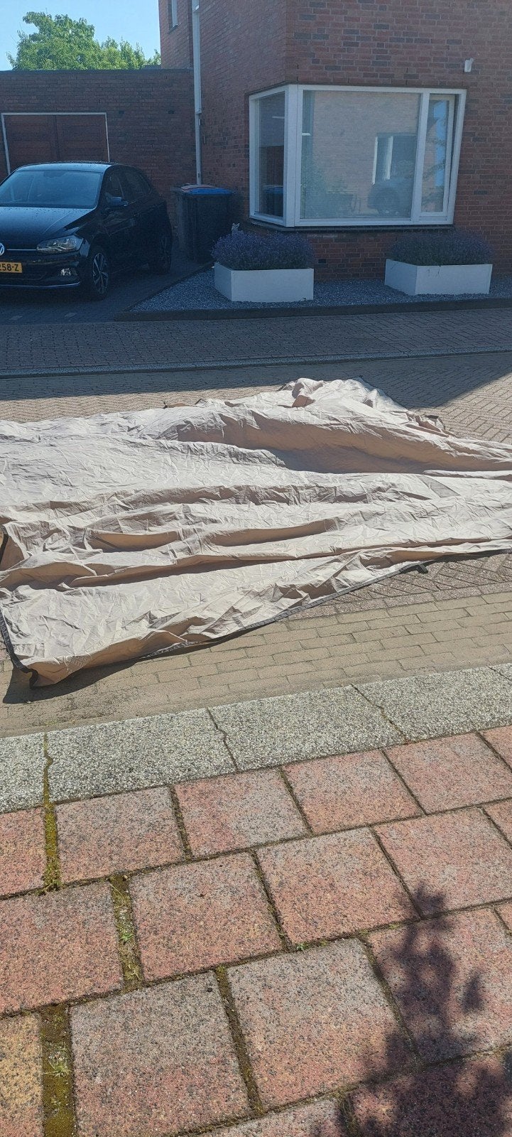 Trap vierkant Basecamp tarp 4, Ophalen, Minder dan 3 meter, 1 tot 2 meter