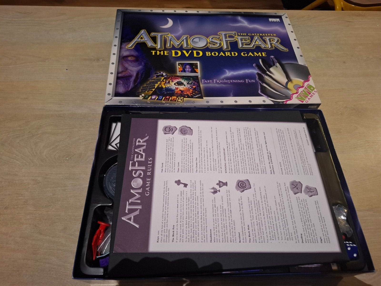 Atmosfear The Gatekeeper DVD Bordspel - Spannend en Comp, Gebruikt, Ophalen of Verzenden, Vivid Games, PO Box 164, Manchester, M28 3WA, UK