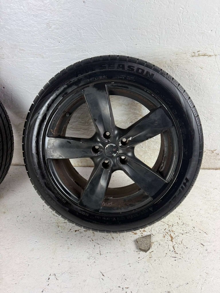 BMW 5 serie velgen 18" 5x120 all-season set e60 e90 e46, Niet ingevuld, 18 inch, Gebruikt, Banden en Velgen