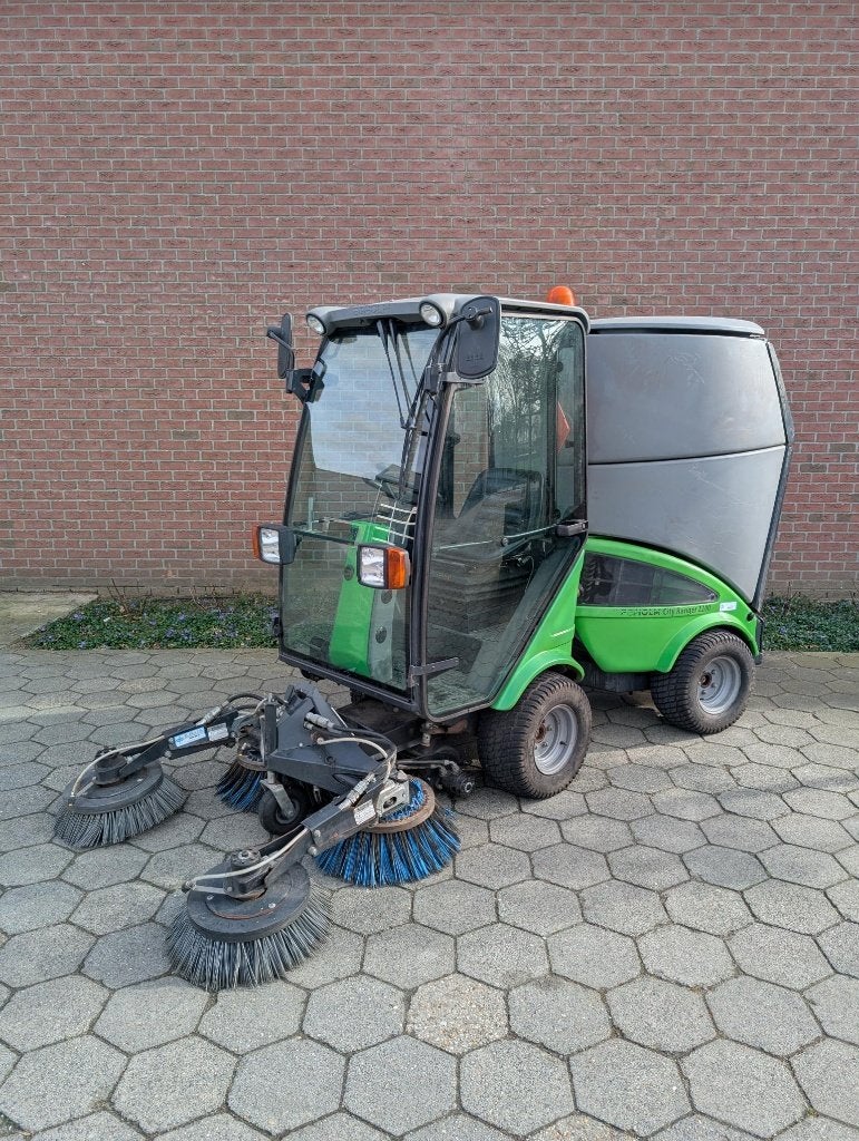 Egholm 2200 werktuigdrager straatveger veegmachine, Ophalen, Gebruikt, Egholm