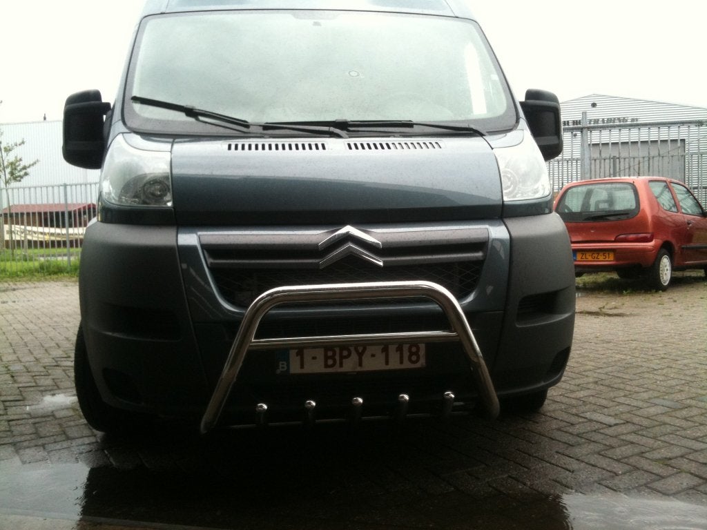 Peugeot Boxer Pushbar met carterbeschermer, Auto diversen, Tuning en Styling, Niet ingevuld, Niet ingevuld, Niet ingevuld