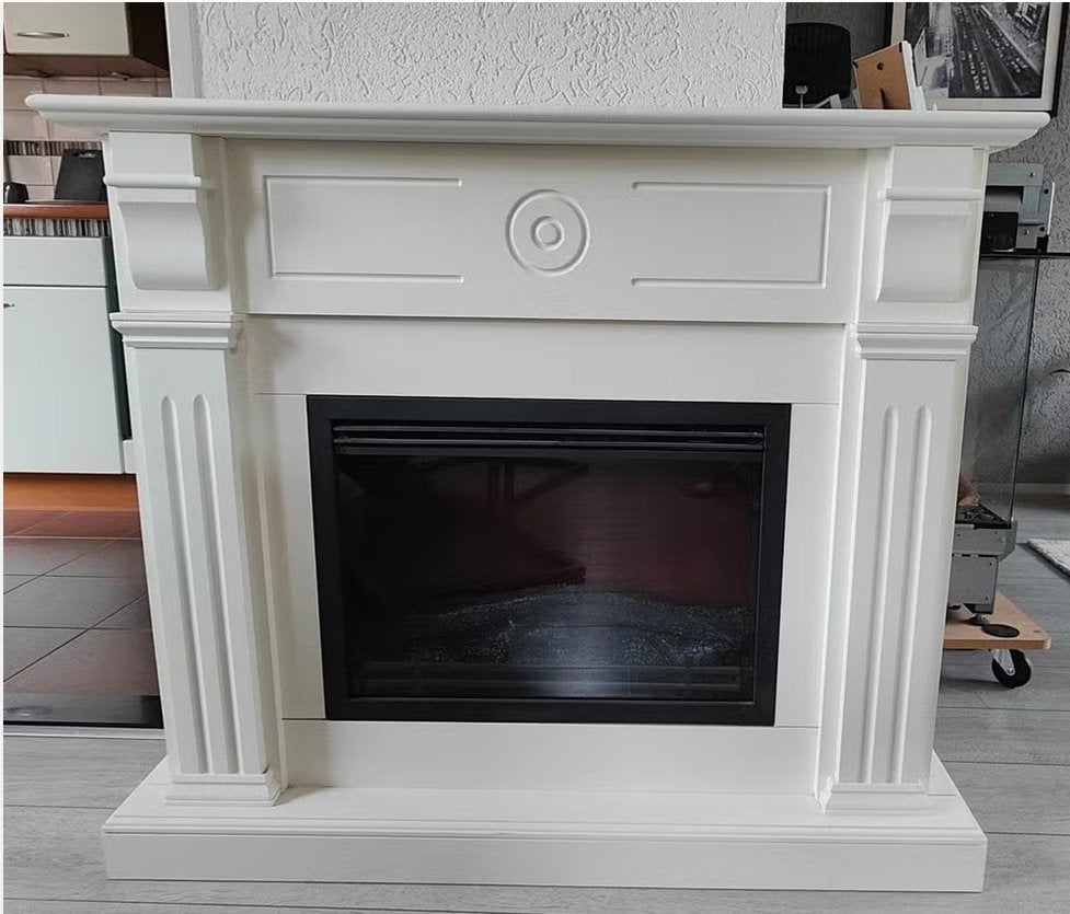 Sfeerhaard Elektrisch met Afstandsbediening - 114x34x95 cm, Huis en Inrichting, Haarden, Ophalen, Gebruikt, Vrijstaande haard