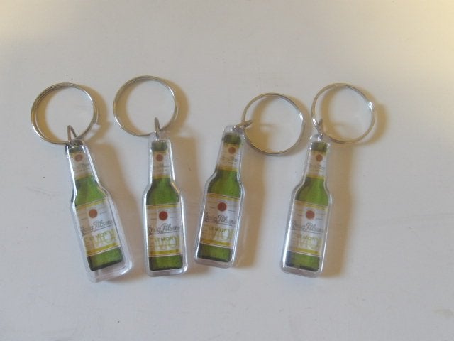 Konig Pilsener sleutelhangers (nr.1) 5 st., Ophalen of Verzenden, Nieuw, Overige typen, Overige merken