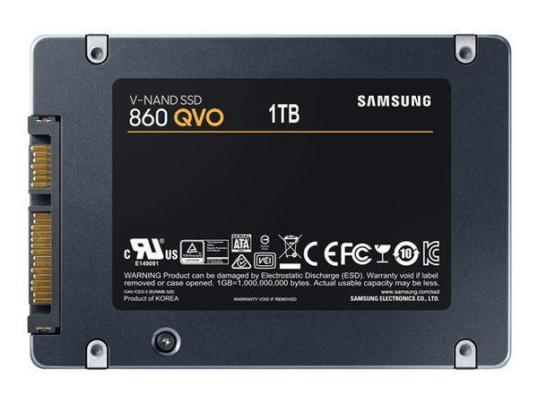 Samsung 860 QVO 1 TB SSD, SSD, Samsung SSD, Ophalen of Verzenden, Zo goed als nieuw