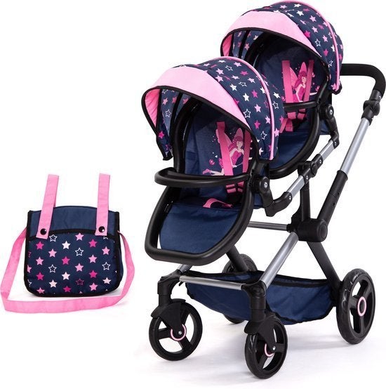 Bayer Design - Tweeling poppenwagen Twin Xeo, wagen, Nieuw, Ophalen of Verzenden, Babypop, Www.loods56.nl