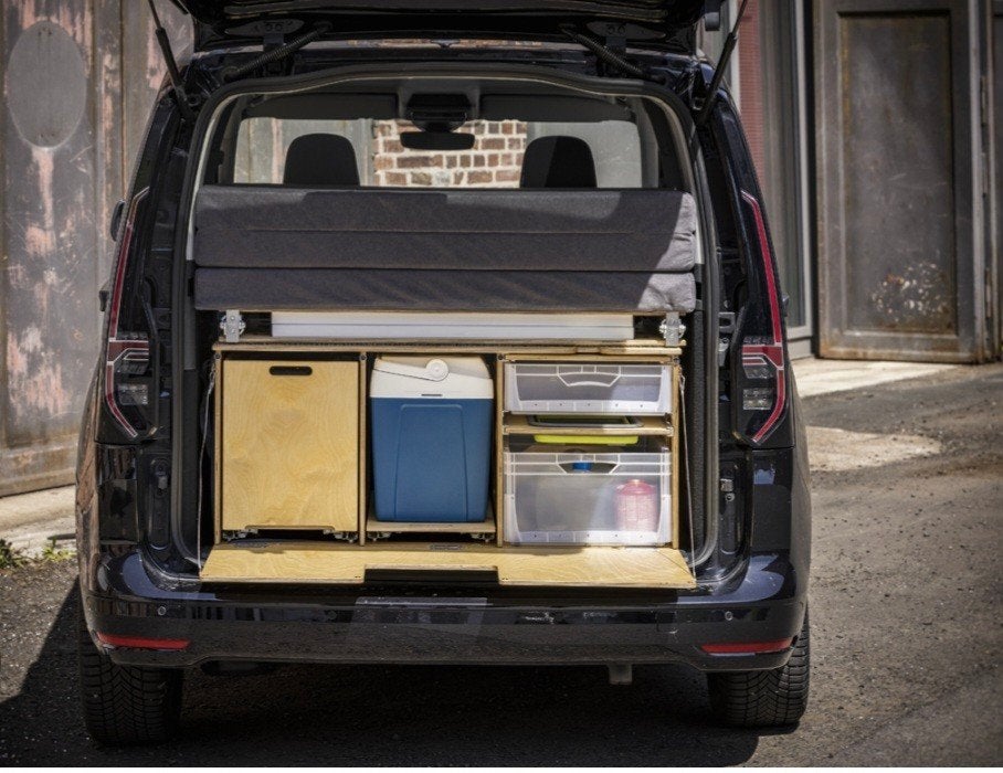 Gezocht! Tips! Ford Tourneo Connect bj 2018 losse camperbox, Ophalen of Verzenden, Ford