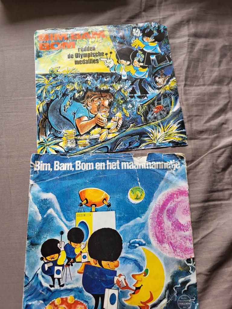 Bim, Bam, Bom en het maanmannetje / Karel Kracht Vinyl, Gebruikt, Single, Ophalen of Verzenden, 1960 - 1969