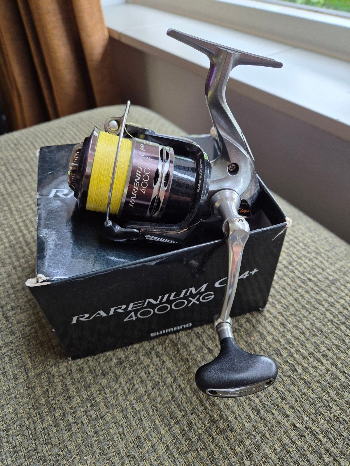 Shimano Rarenium Ci4+ 4000XG (Japanse serie), Ophalen of Verzenden, Gebruikt, Molen