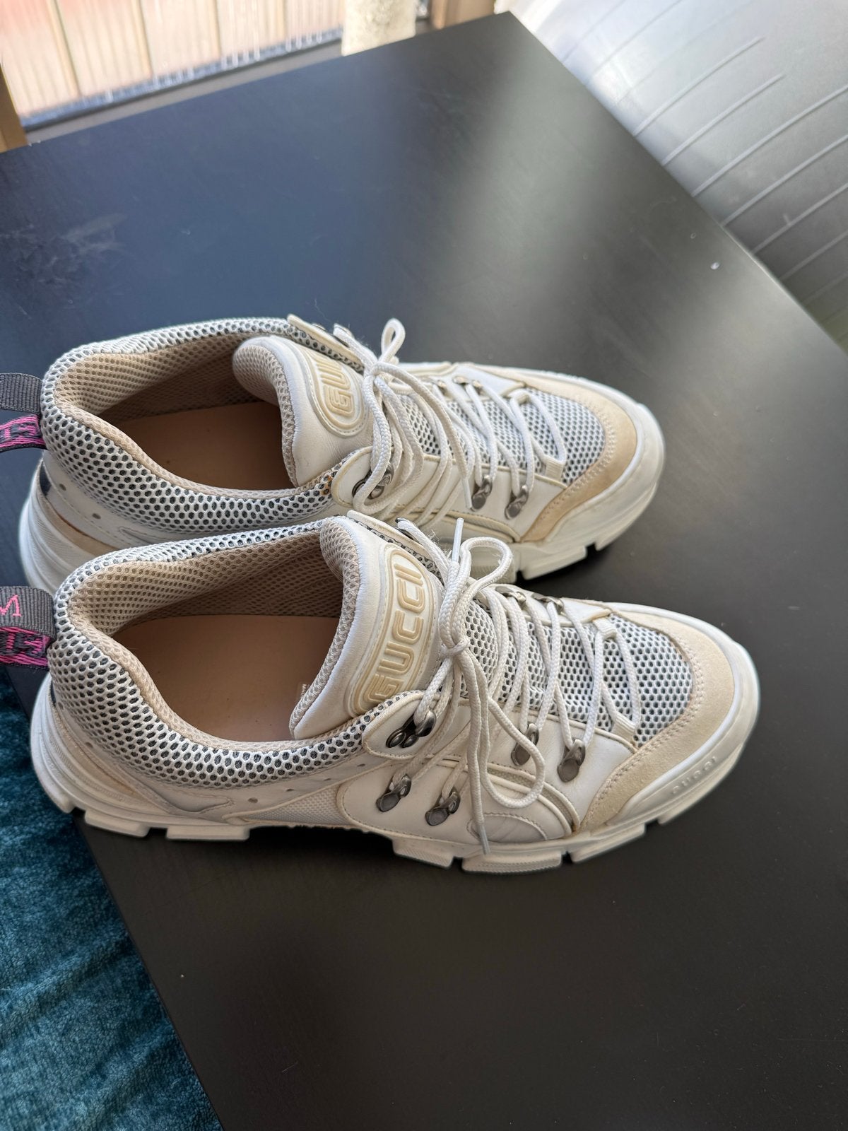 Gucci Flashtrek Sneakers - Maat 44.5 - Nieuw, Ophalen of Verzenden, Nieuw, Sneakers of Gympen