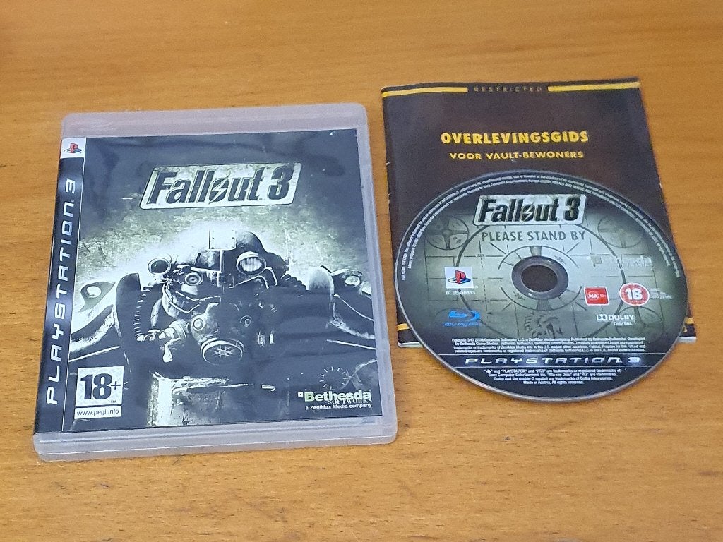 PS3 | Fallout 3, Spelcomputers en Games, Games | Sony PlayStation 3, Avontuur en Actie, Gebruikt, Vanaf 18 jaar, 1 speler