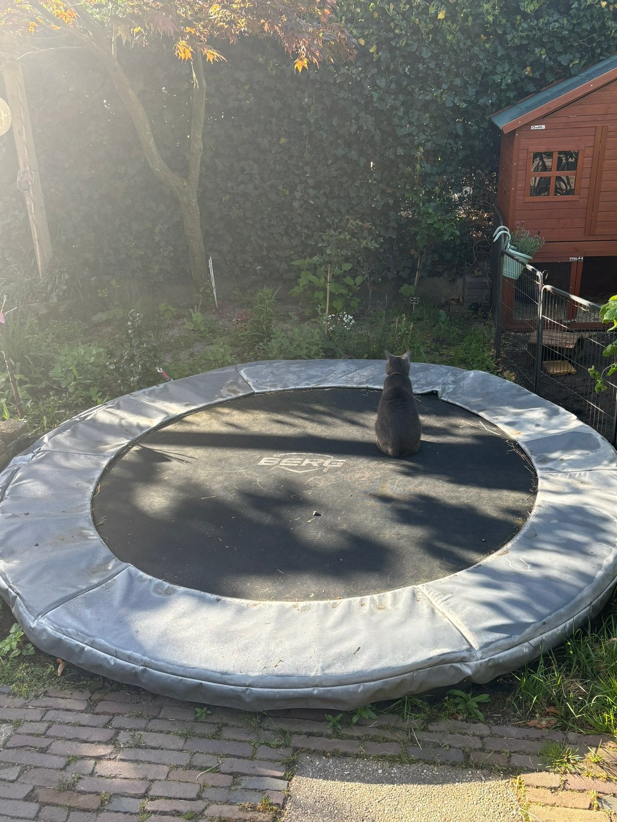Trampoline 3 meter, Ophalen, Gebruikt