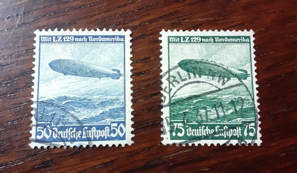 Duitse Rijk, mi 606-607, bieden vanaf € 0,50, Verzenden, Overige periodes, Gestempeld
