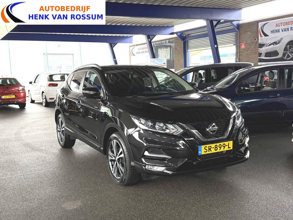 Nissan Qashqai 1.2 N-Connecta 360 Cam | Trekhaak | Panoramad, Voorwielaandrijving, Stof, Gebruikt, Euro 6