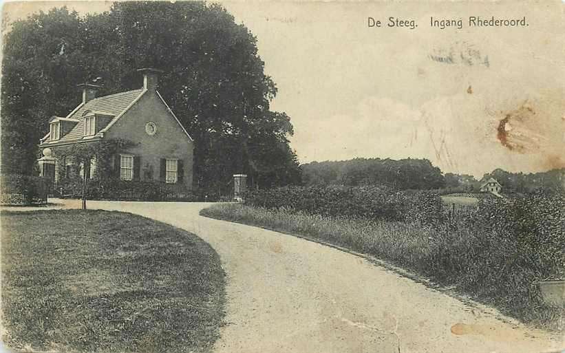 377-123-027 De Steeg, Verzenden, Voor 1920, Gelderland