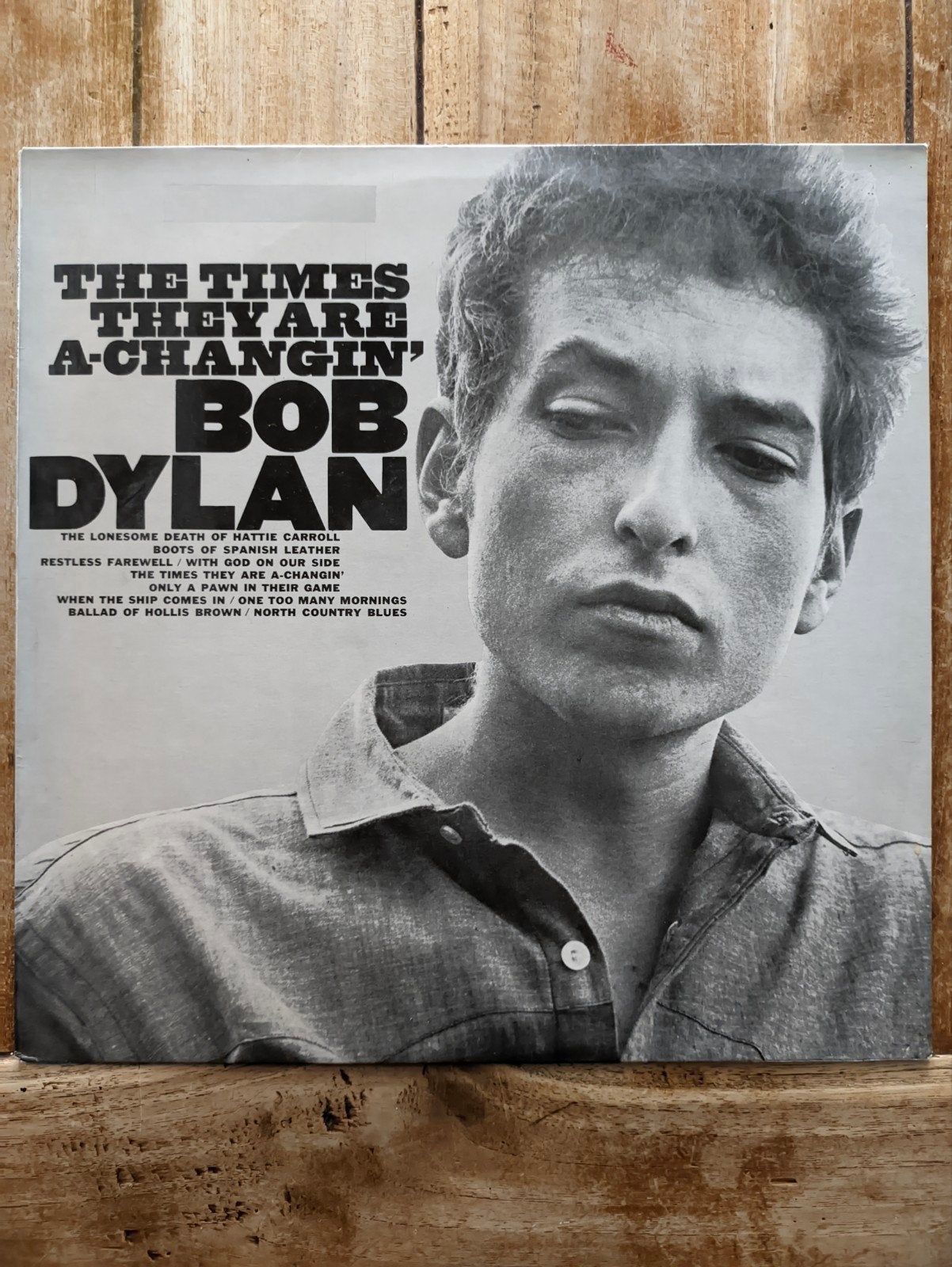 Bob Dylan - The Times They Are A-Changin' LP, Ophalen, LP, Gebruikt, Inclusief binnenhoes