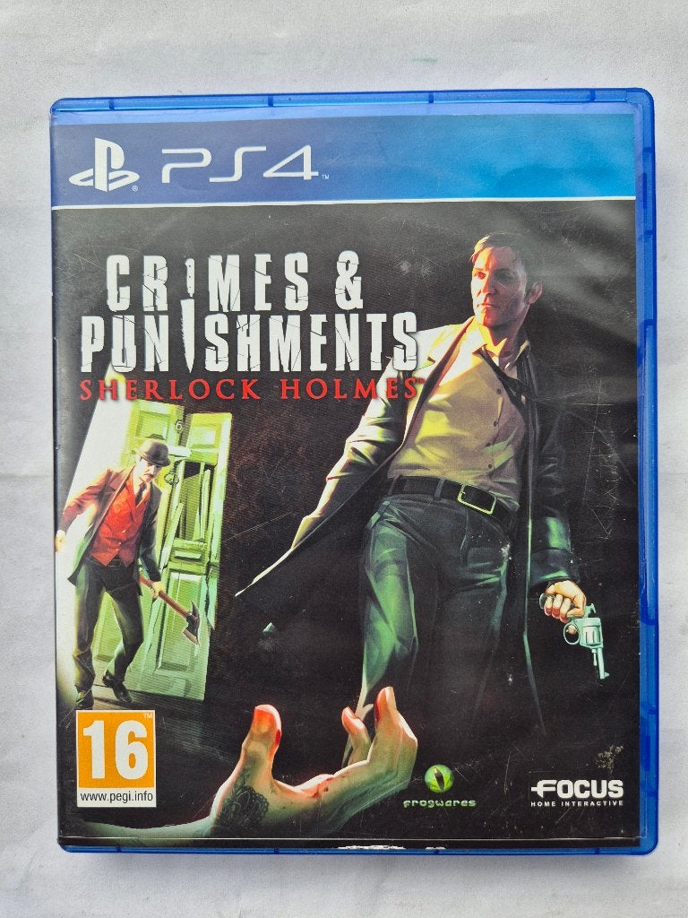 sherlock holmes CRIMES & PUNISHMENTS, Spelcomputers en Games, Avontuur en Actie, Gebruikt, 1 speler, Ophalen of Verzenden