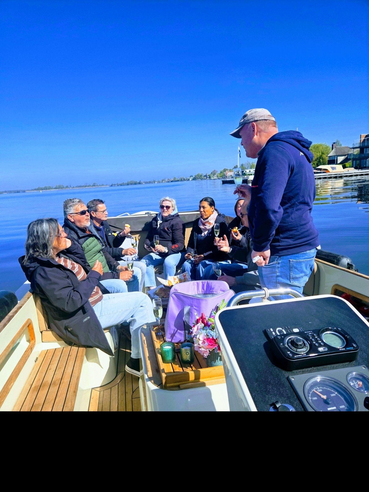 Sloep met schipper,Vecht of Loosdrechtse plassen, Ophalen of Verzenden