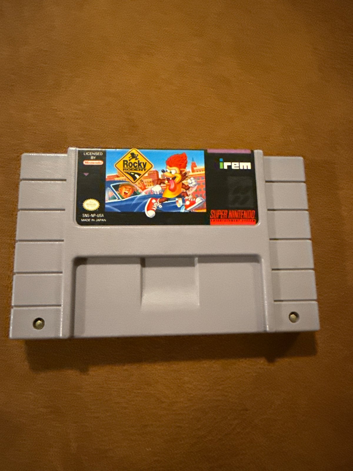 Rocky Rodent SNES - Klassiek Platformspel, Ophalen, Gebruikt, 1 speler, Platform