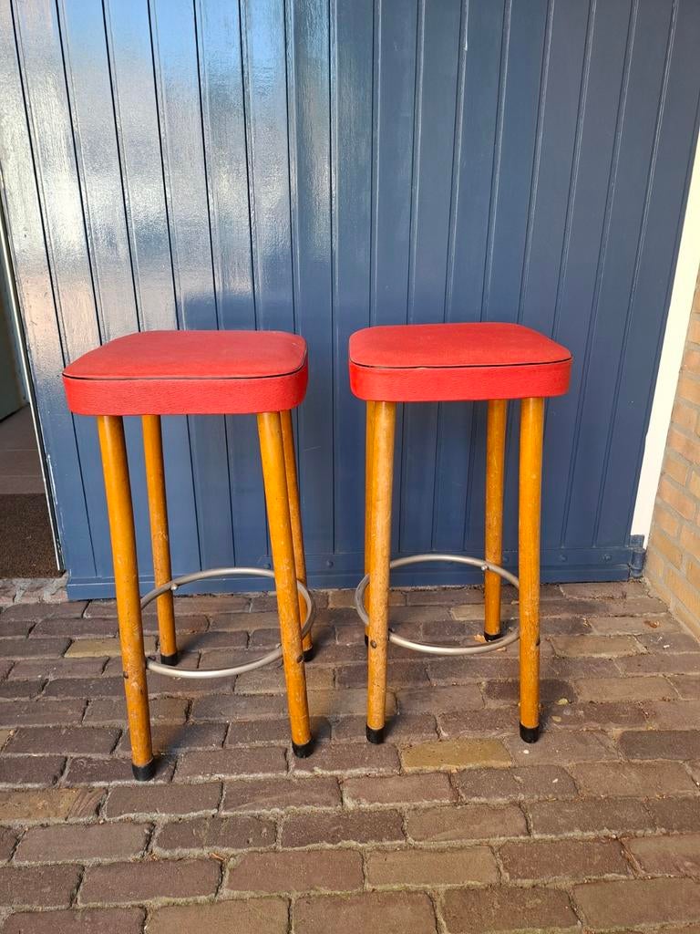 Barkrukken, Huis en Inrichting, Krukjes, Ophalen, Gebruikt, Hout