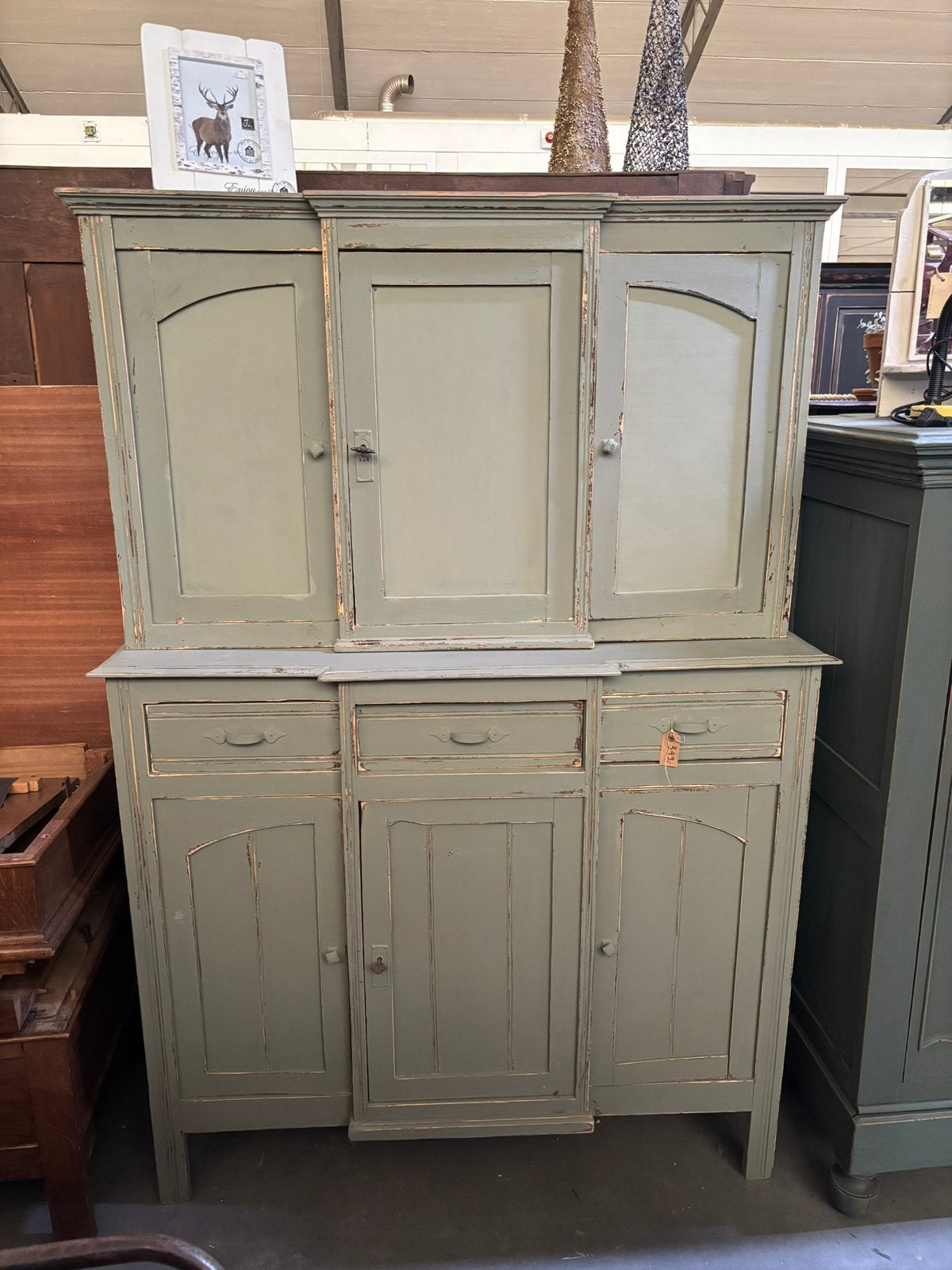 Vintage Brocante buffetkast / kast, Ophalen, Studio Larilo, Studiolarilo@gmail.com, Zo goed als nieuw