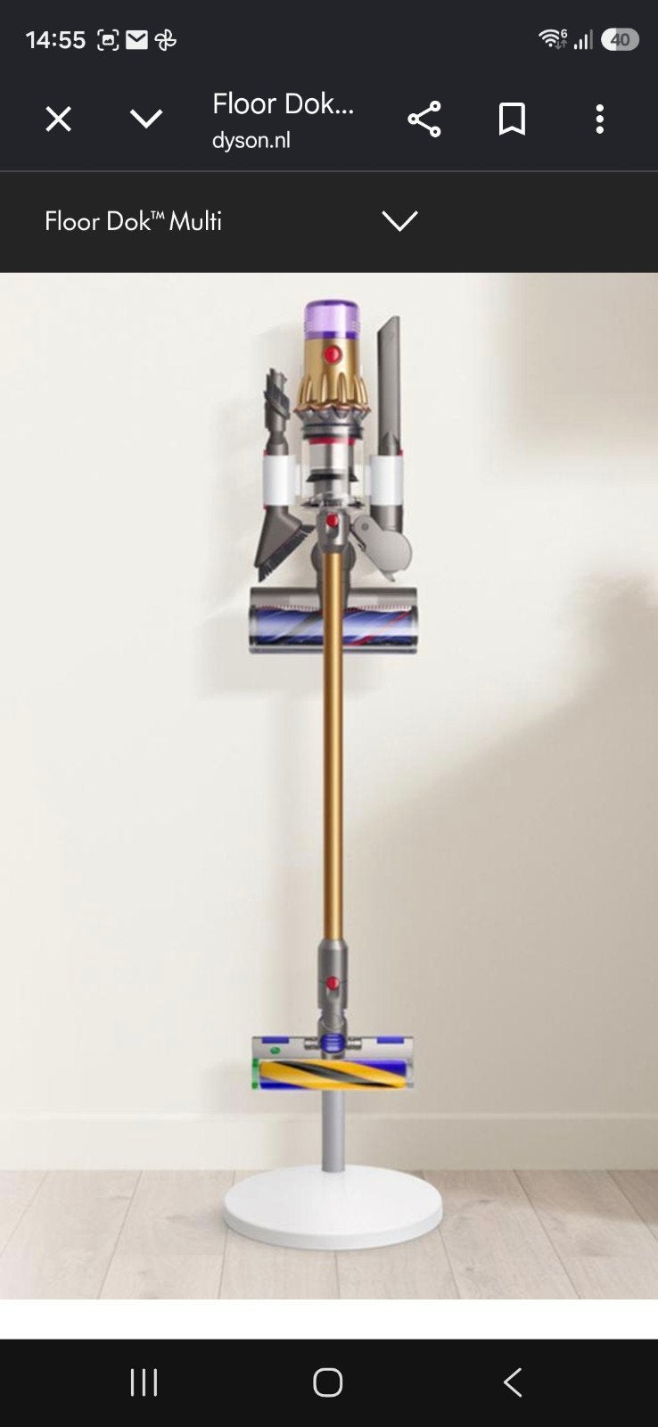 Dyson Floor Dok Multi - Oplaadstation en accessoires