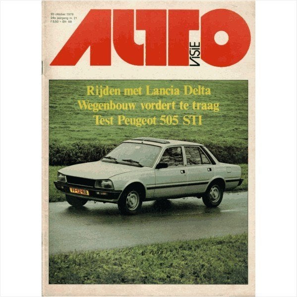 Autovisie Tijdschrift 1979 NR 21 #1 Nederlands, Boeken, Ophalen of Verzenden, Gelezen, Algemeen