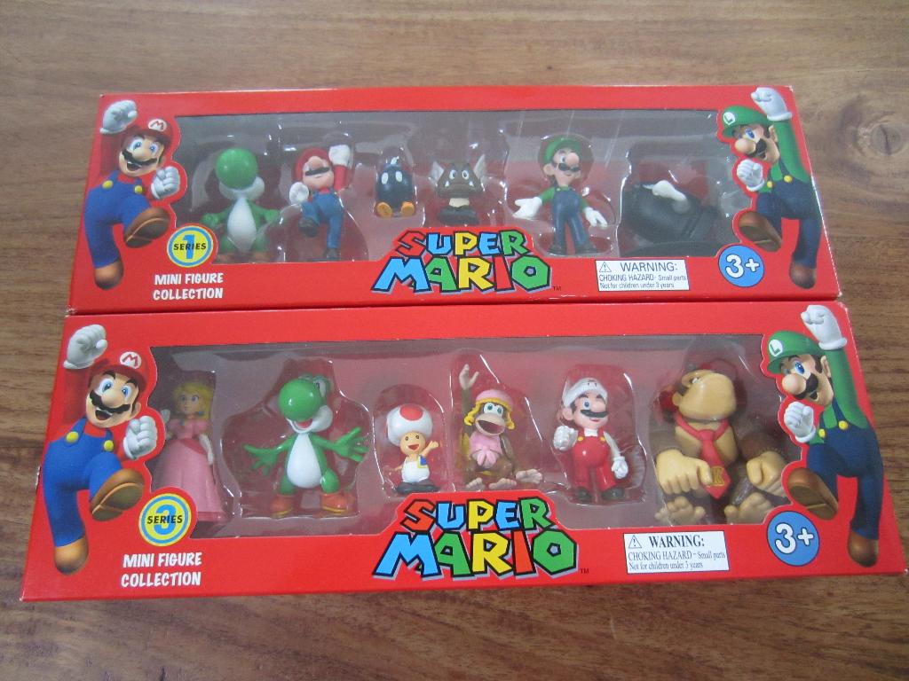 Super Mario figuurtjes collectie - nieuw in doos, Ophalen of Verzenden, Nieuw