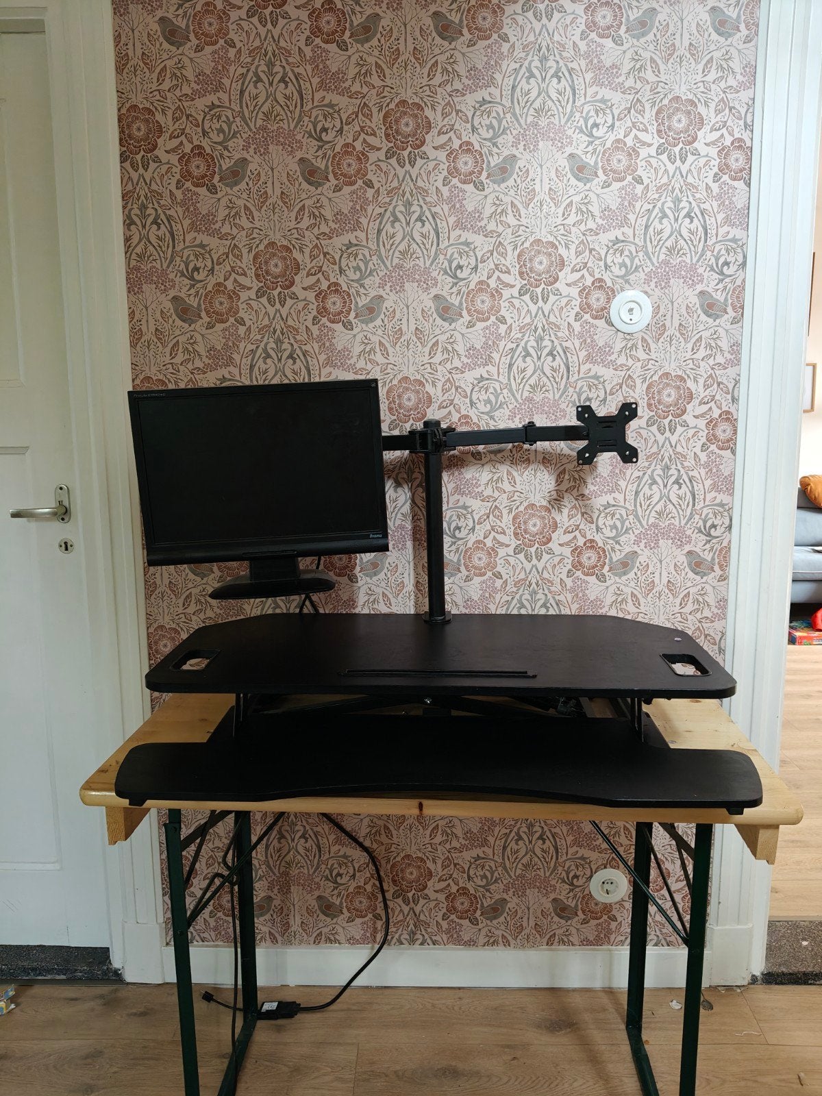 staand bureau, Computers en Software, Ophalen, Zo goed als nieuw, In hoogte verstelbaar