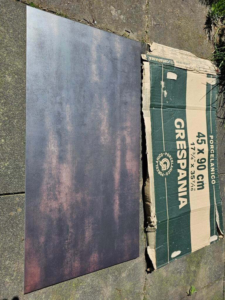 Crespani Porcelanico Vloertegels 45x90 cm, Doe-het-zelf en Verbouw, Tegels, Nieuw, Vloertegels, Keramiek, 60 cm of meer, 40 tot 60 cm