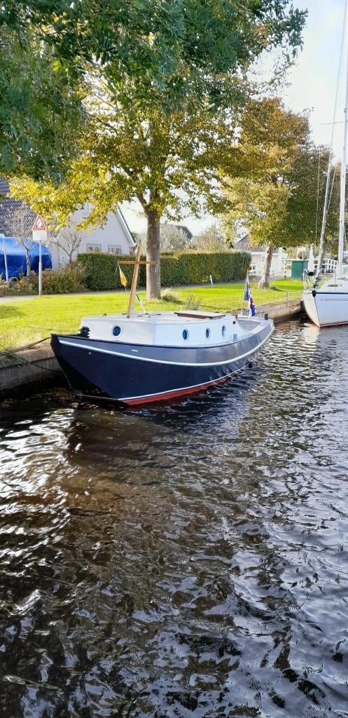 Model blom vlet, Watersport en Boten, Sloepen, Ophalen, Gebruikt, Staal, Binnenboordmotor