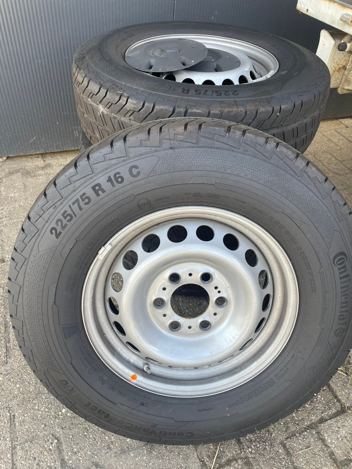 Stalen zomerset 16 inch voor Mercedes Sprinter, Auto-onderdelen, Banden en Velgen, Ophalen, 16 inch, Banden en Velgen, Bestelwagen